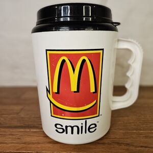 McDonald's Smile Mug - Red, Yellow, Black, and White